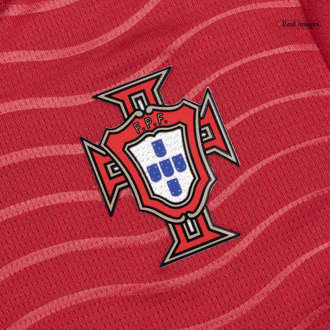 B. FERNANDES #8 Portugal Home World Cup Kids Soccer Jerseys Kit 2026
