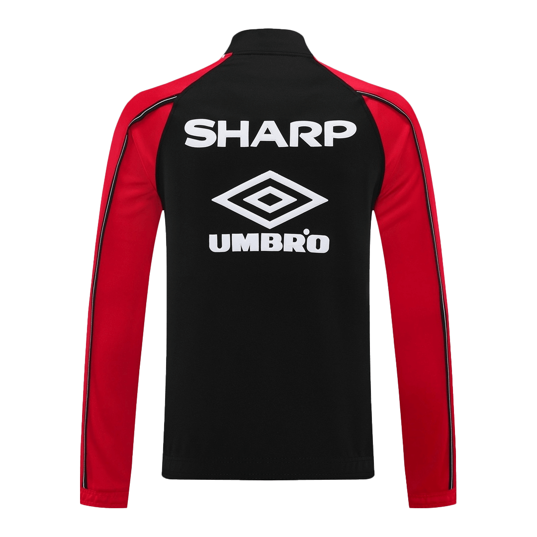 Manchester United Jacket Tracksuit 2025/26 Red&Black