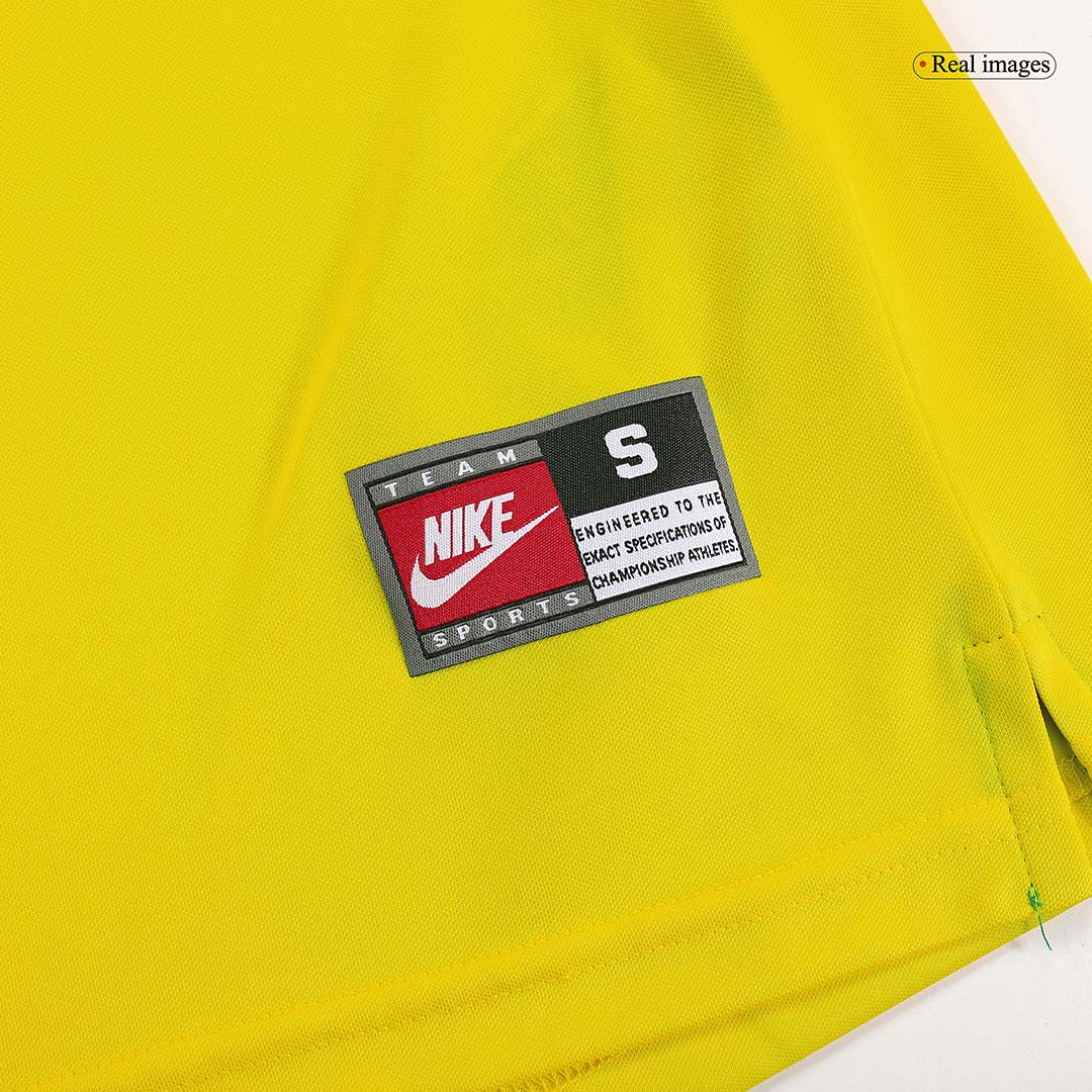 Retro Jersey RONALDO #9 Brazil Home Soccer Shirt 1998 -World Cup