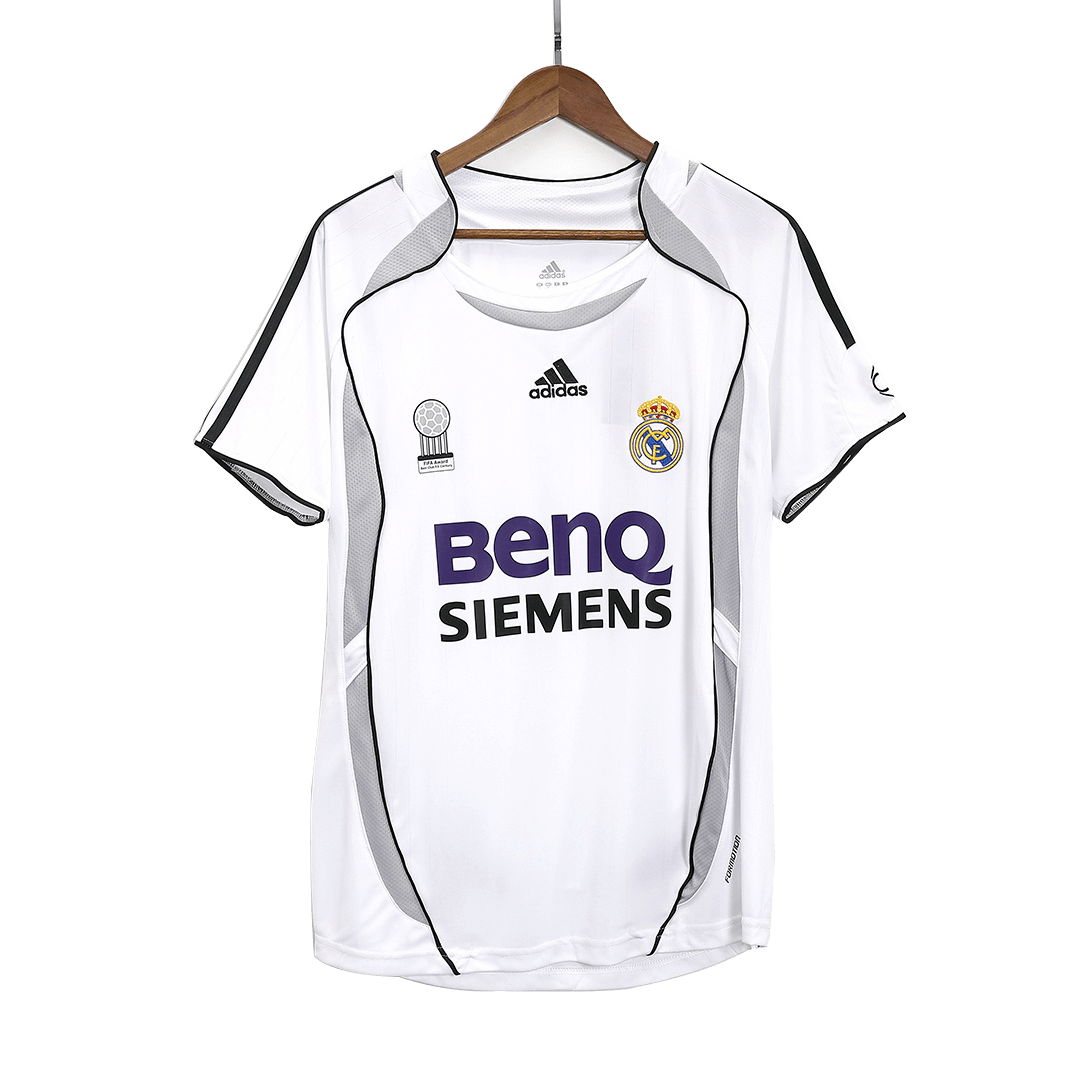 Retro Soccer Jersey Real Madrid Home 2006/07