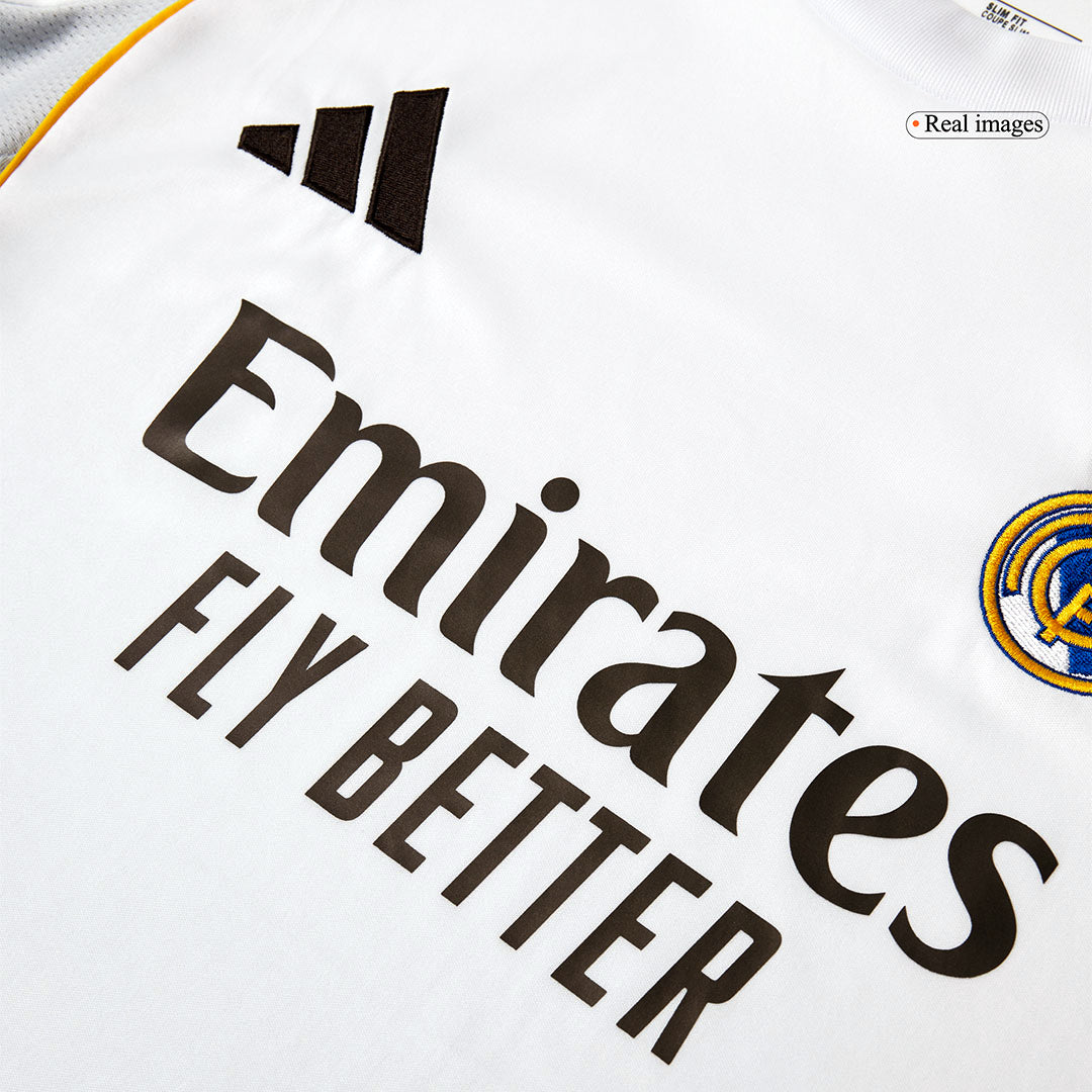 HUIJSEN #24 Real Madrid Home Soccer Jersey 2025/26