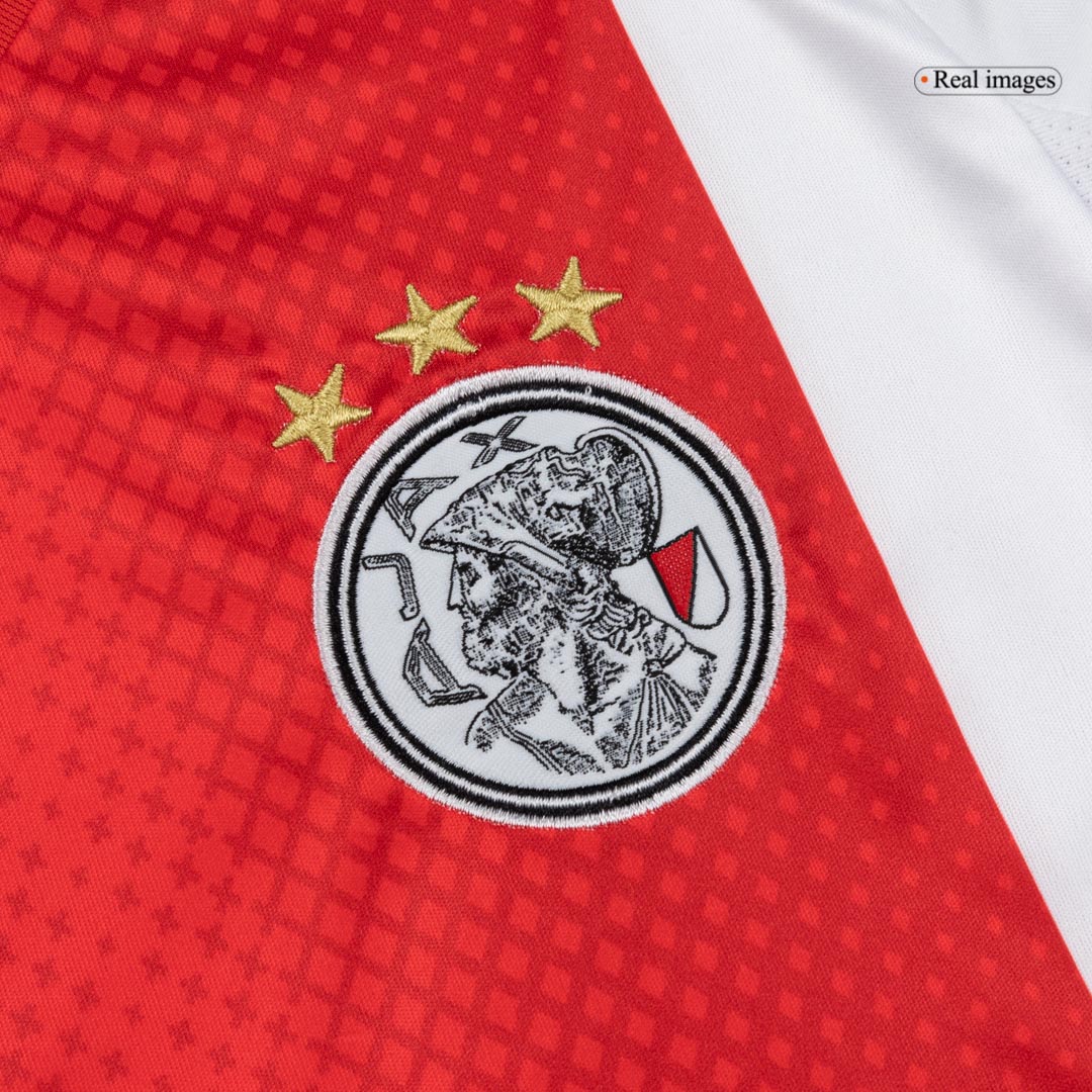 Kids Ajax Custom Home Soccer Kits 2025/26