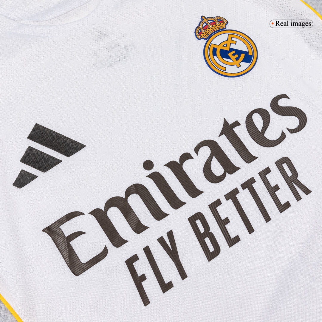 MBAPPÉ #10 Real Madrid Home Authentic Soccer Jersey 2025/26