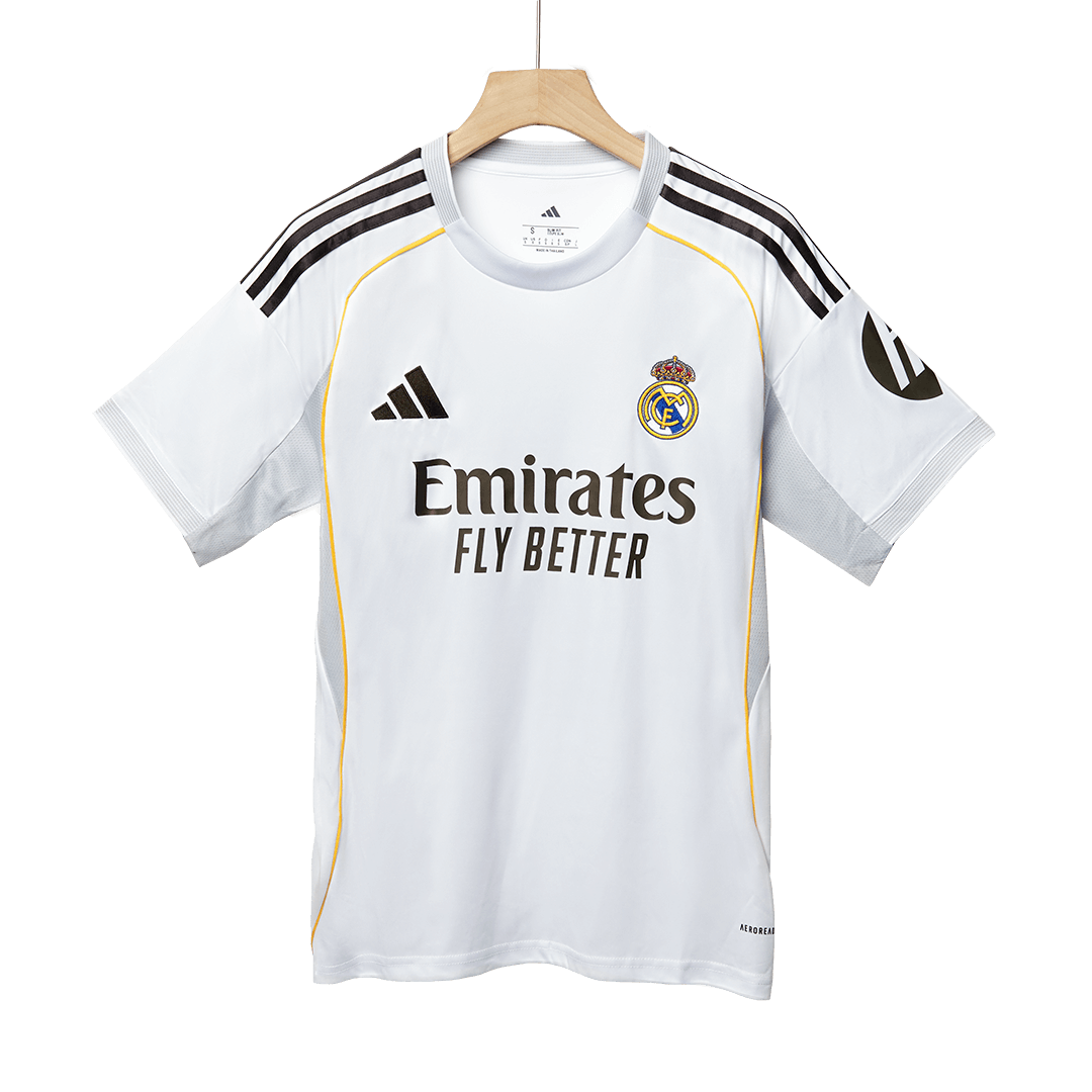 HUIJSEN #24 Real Madrid Home Soccer Jersey 2025/26