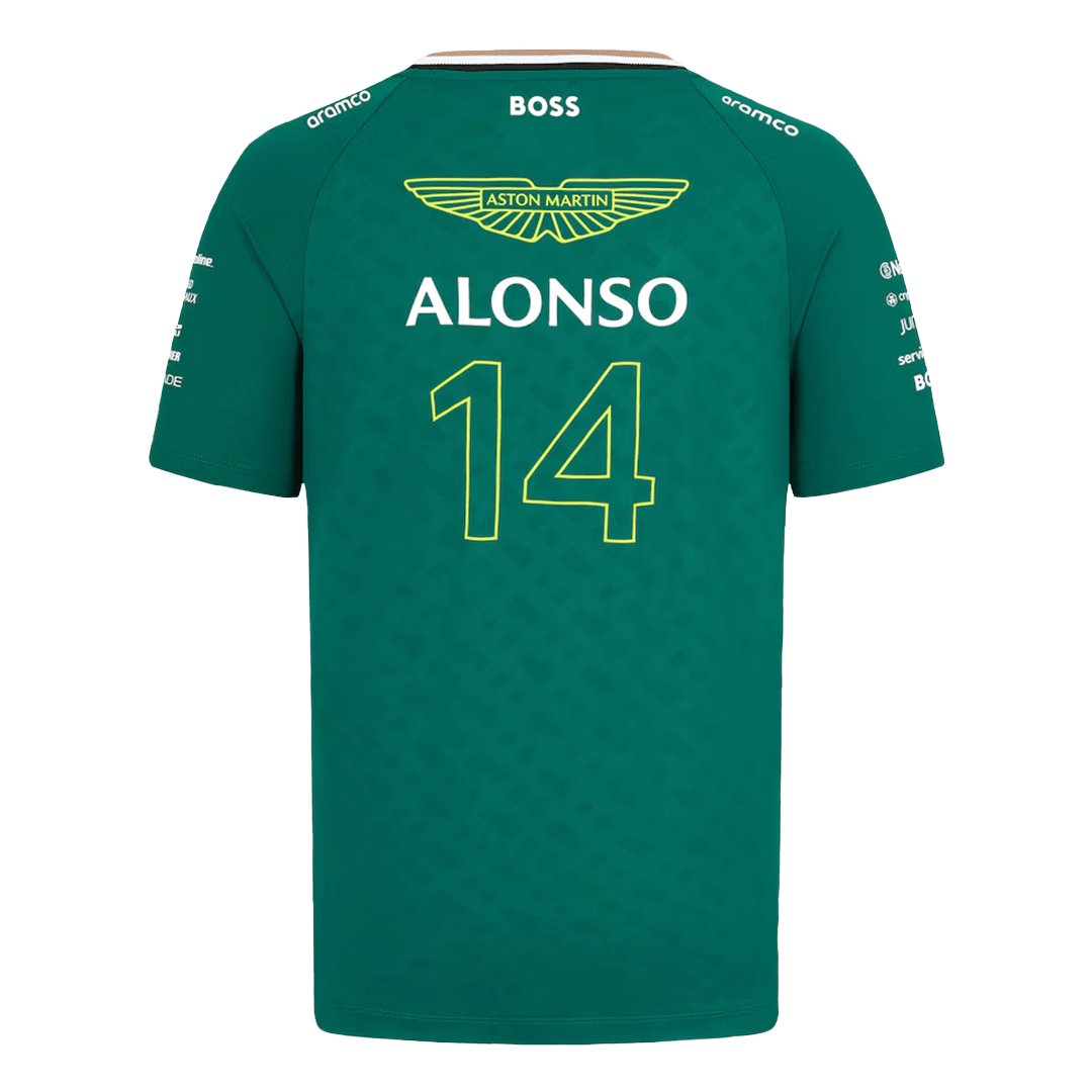 Gift-Fernando Alonso #14 Aston Martin Cognizant F1 Shirt 2024