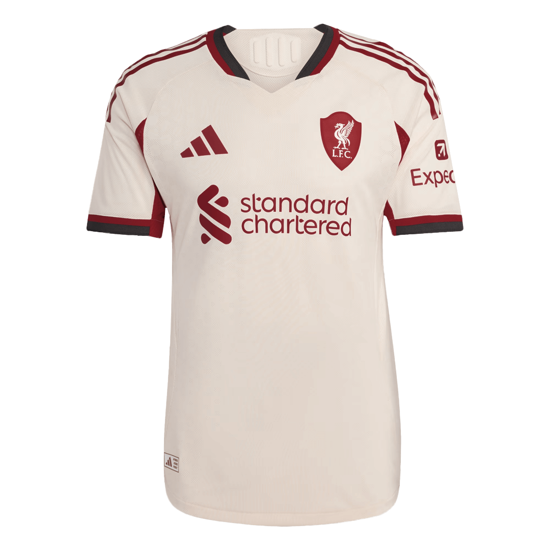 SZOBOSZLAI #8 Liverpool Away Authentic Soccer Jersey 2025/26