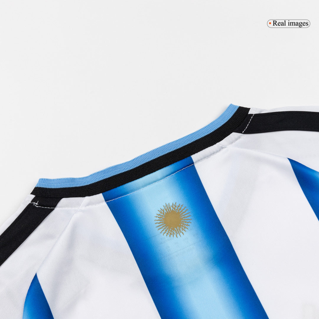 Argentina Home Kids Soccer Jerseys Kit World Cup 2026