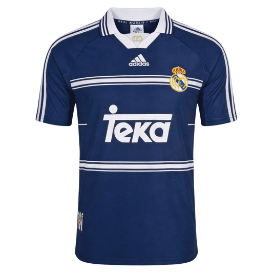 Retro Soccer Jersey Real Madrid Away 1998/99