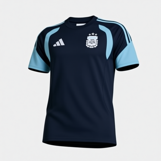 Argentina Pre-Match Soccer Jersey World Cup 2026 Navy
