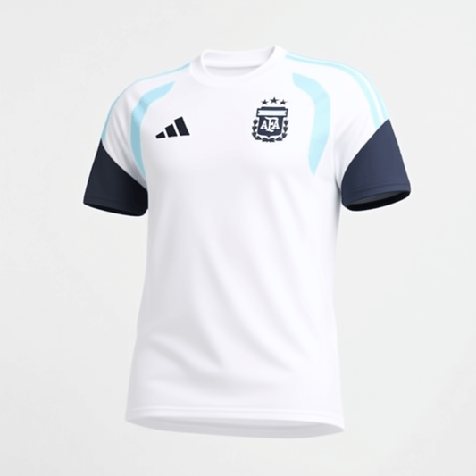 Argentina Pre-Match Soccer Jersey World Cup 2026 White