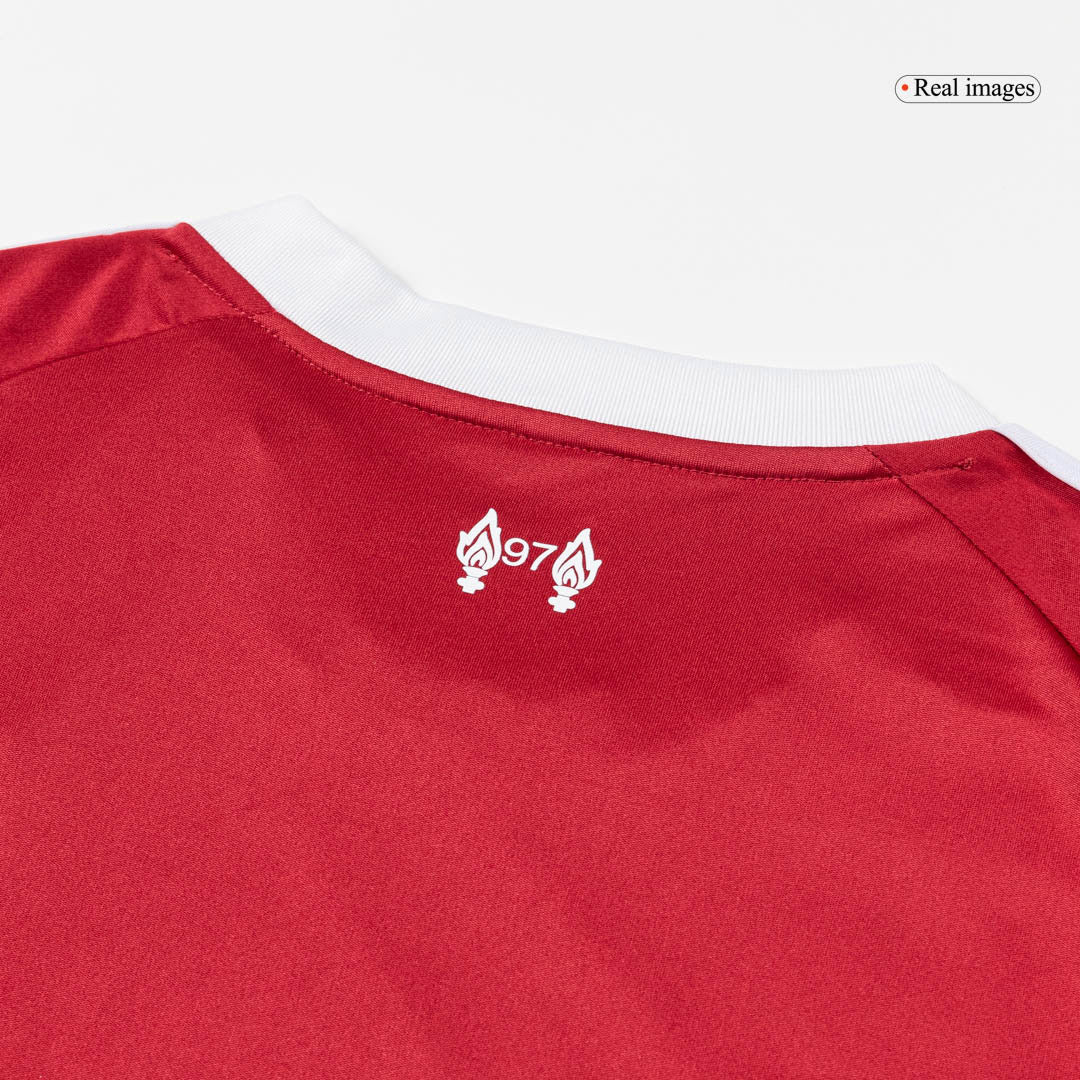 ISAK #9 Liverpool Home Soccer Jersey 2025/26