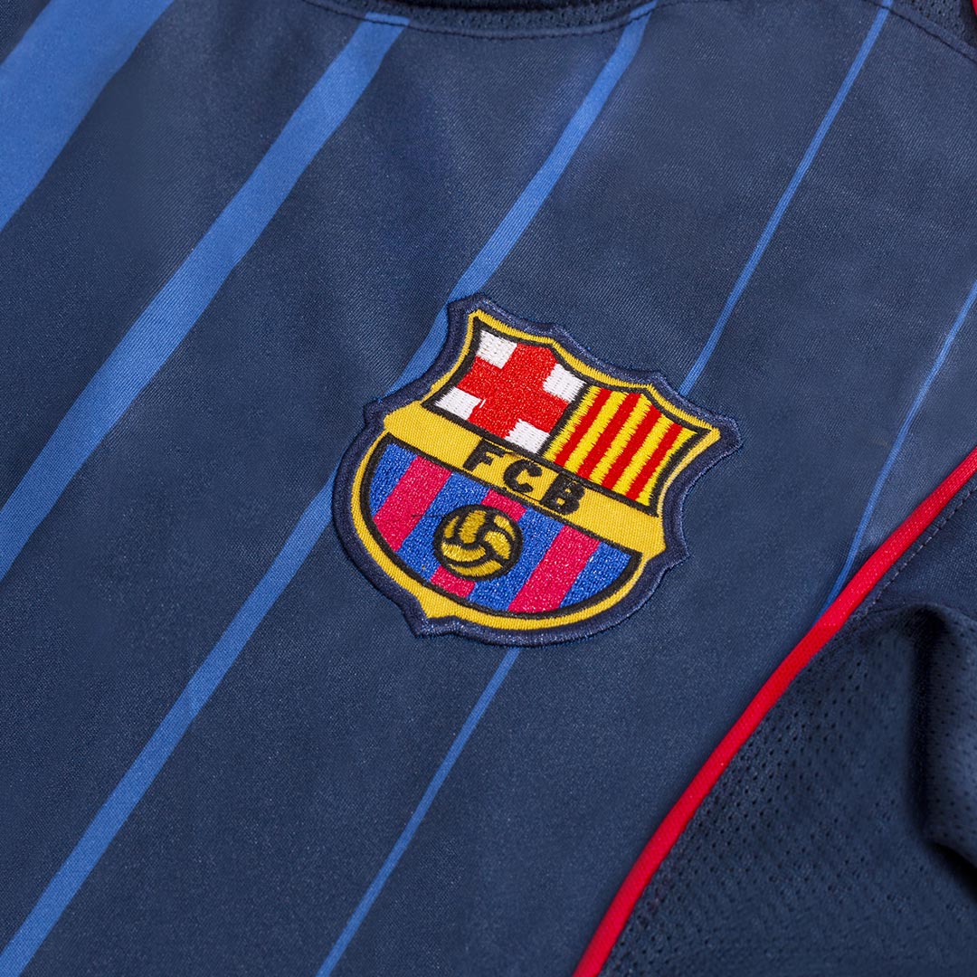Retro Jersey RONALDINHO #10 Barcelona Retro Jersey Away Soccer Shirt 2004/05