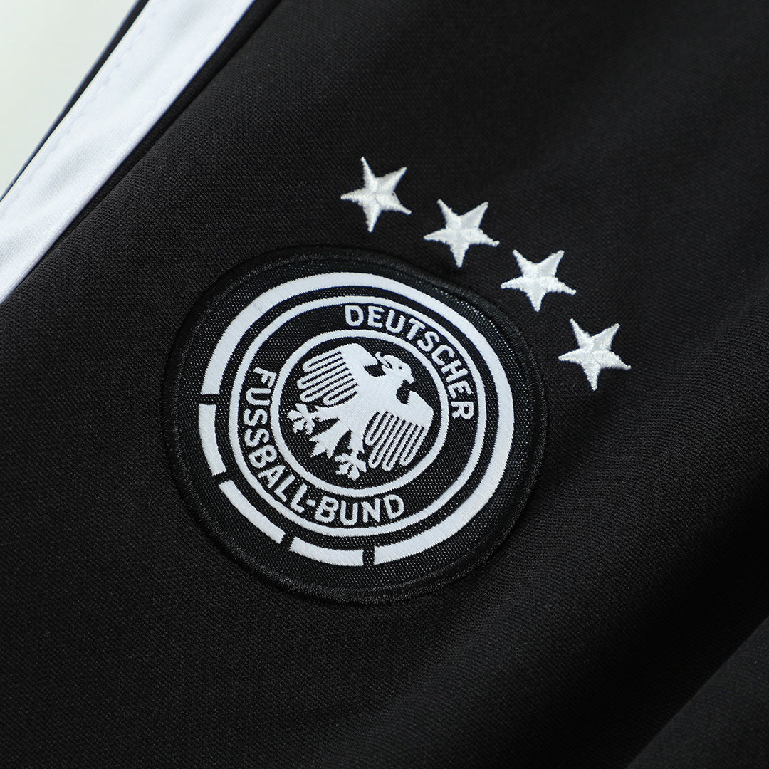 Germany Zipper Sweatshirt Kit(Top+Pants) 2026 Black