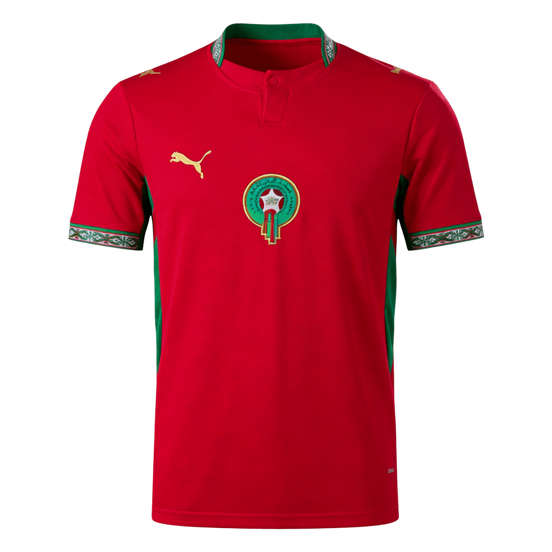Morocco Soccer Jersey Home Shirt 2026