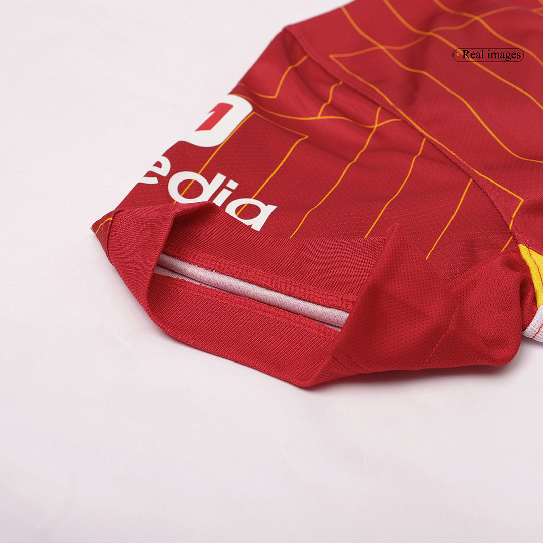 DIOGO J. #20 Liverpool Home Soccer Jersey 2024/25 Red - UCL