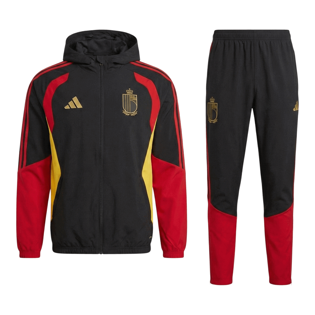 Belgium Hoodie Tracksuit 2026 Red&Black