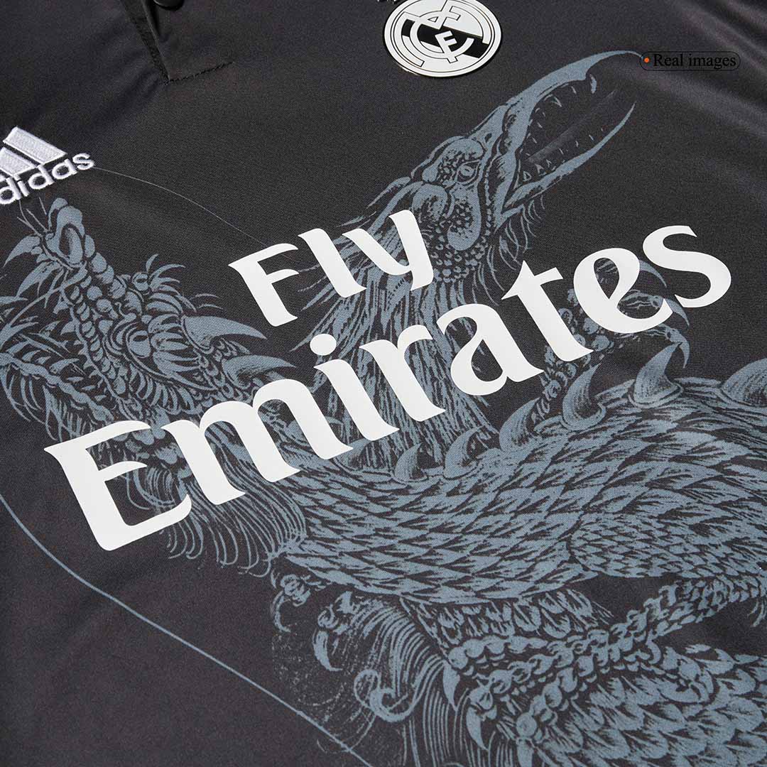 Retro Jersey BENZEMA #9 Real Madrid Retro Jersey Third Away Soccer Shirt 2014/15