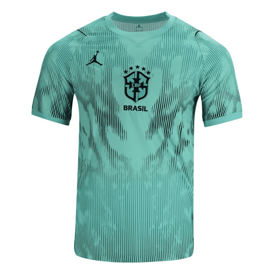 Brazil Goalkeeper Soccer Jersey World Cup 2026 Green
