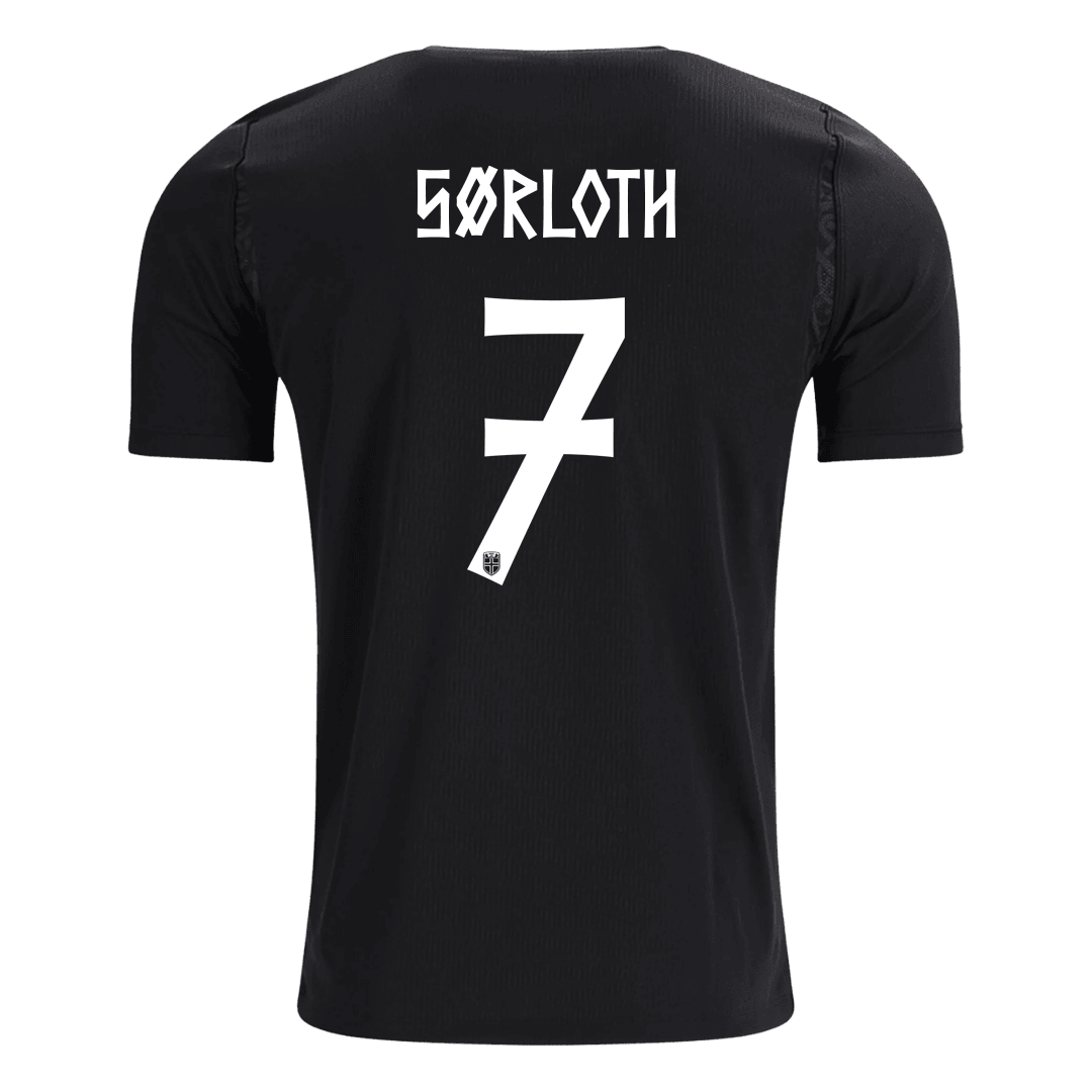 SØRLOTH #7 Norway Away Soccer Jersey World Cup 2026