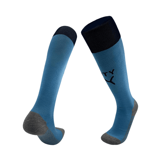 Manchester City Home Soccer Socks 2025/26 Kids