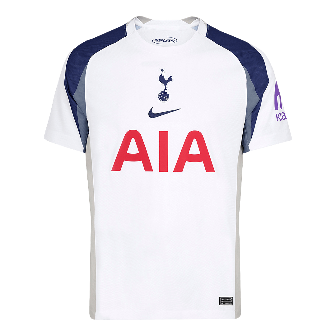 SON #7 Tottenham Hotspur Home Soccer Jersey 2025/26 White