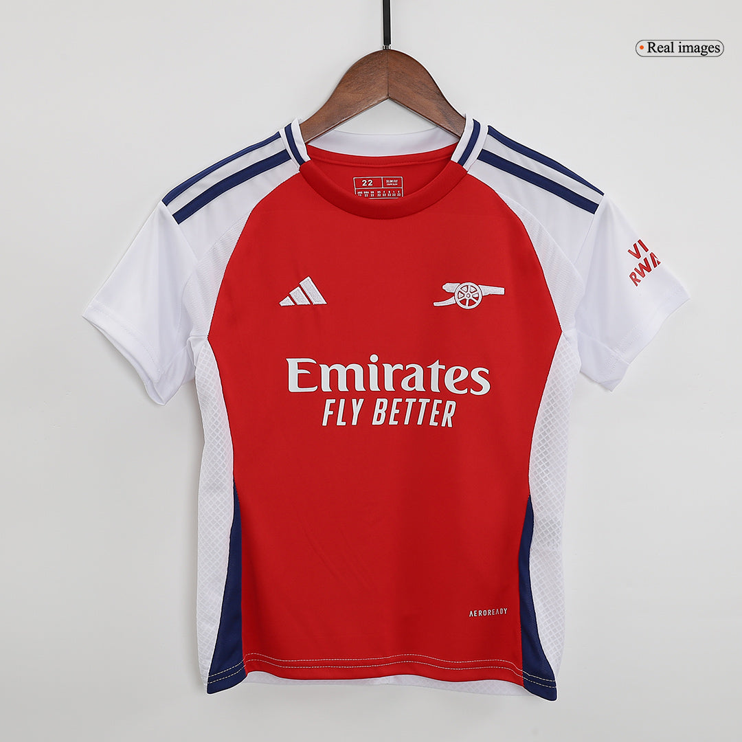 Kid's Arsenal Home Soccer Jersey Kit(Jersey+Shorts)