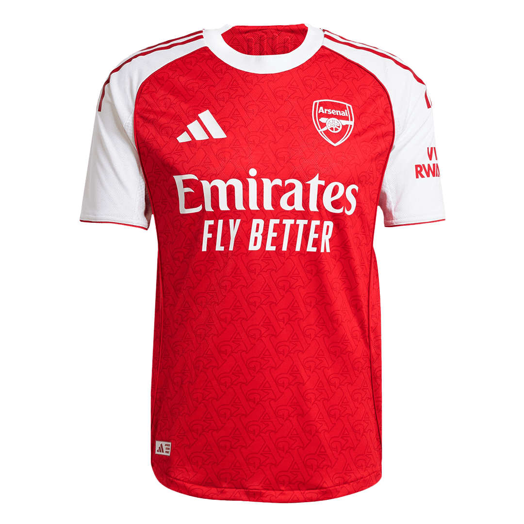 Arsenal Authentic  SALIBA #2 Soccer Jersey 2025/26