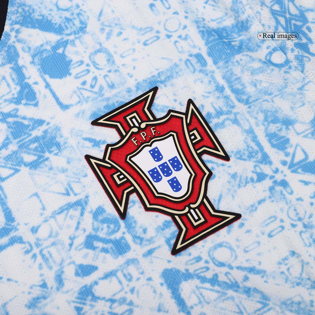 Authentic Portugal Away Long Sleeve Soccer Jersey Euro 2024