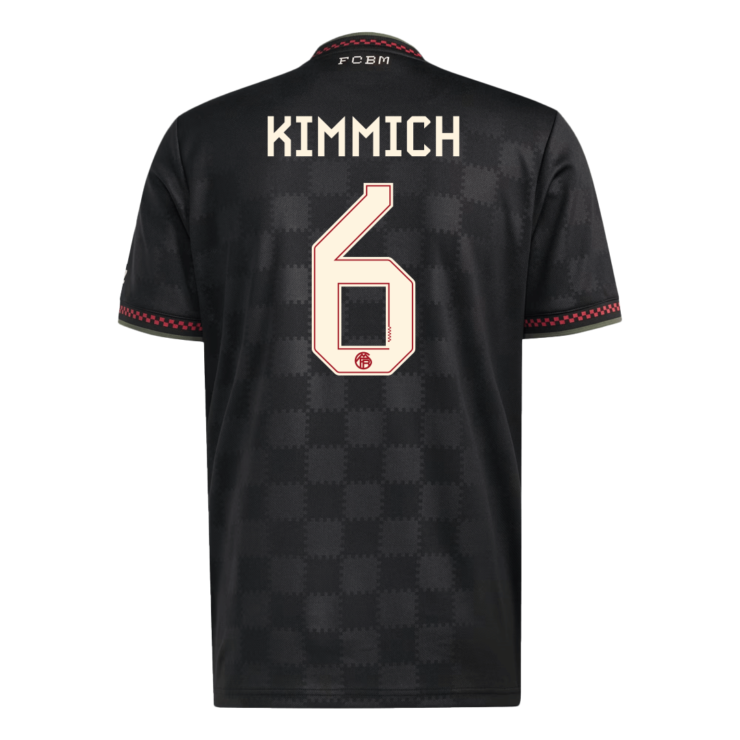 Men's Bayern Munich KIMMICH #6 Third Away Soccer Jersey 2025/26
