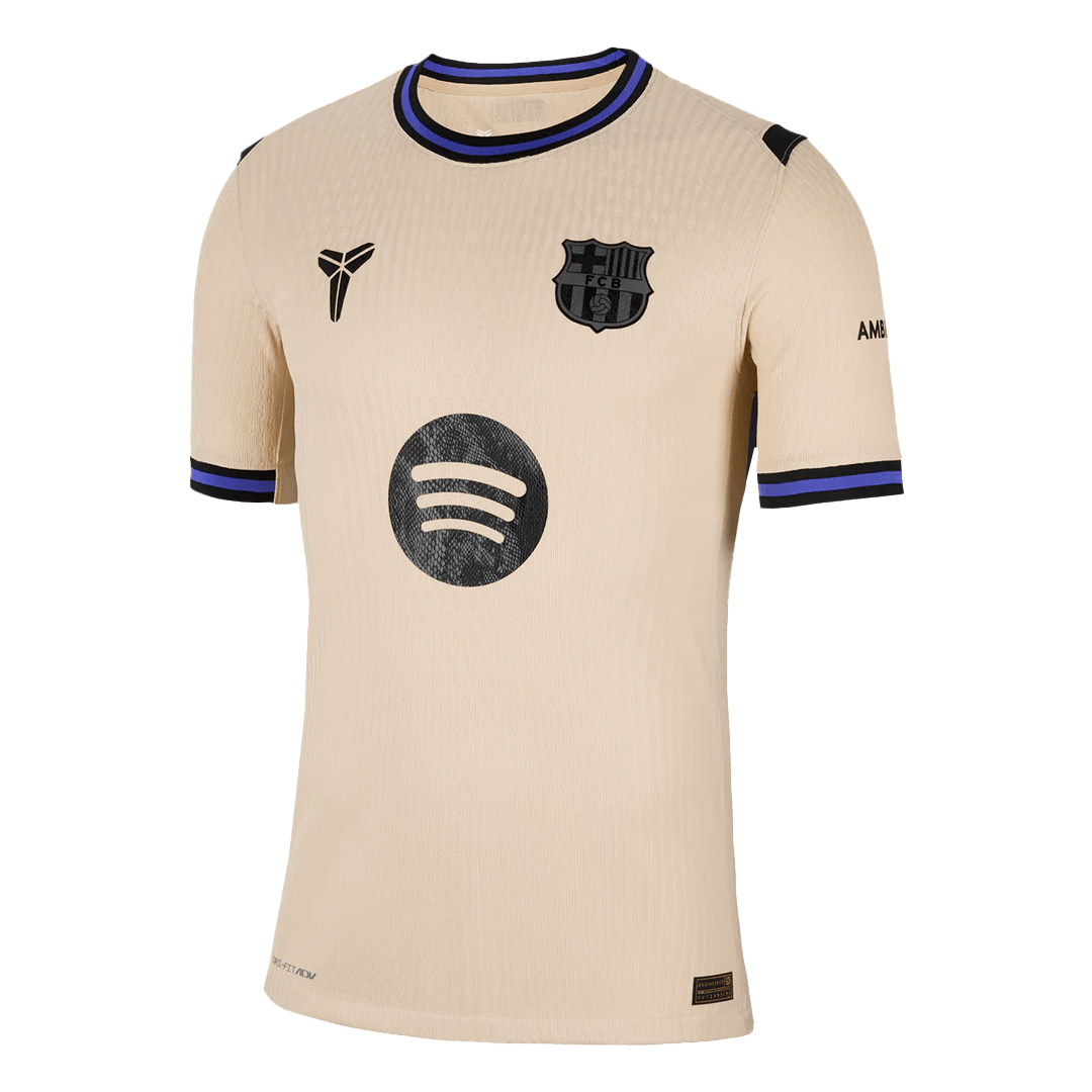 Authentic RAPHINHA #11 Soccer Jersey Barcelona x Kobe Bryant Away Shirt 2025/26 -UCL