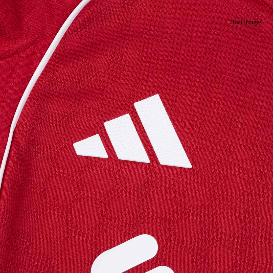 ISAK #9 Liverpool Home Authentic Soccer Jersey 2025/26