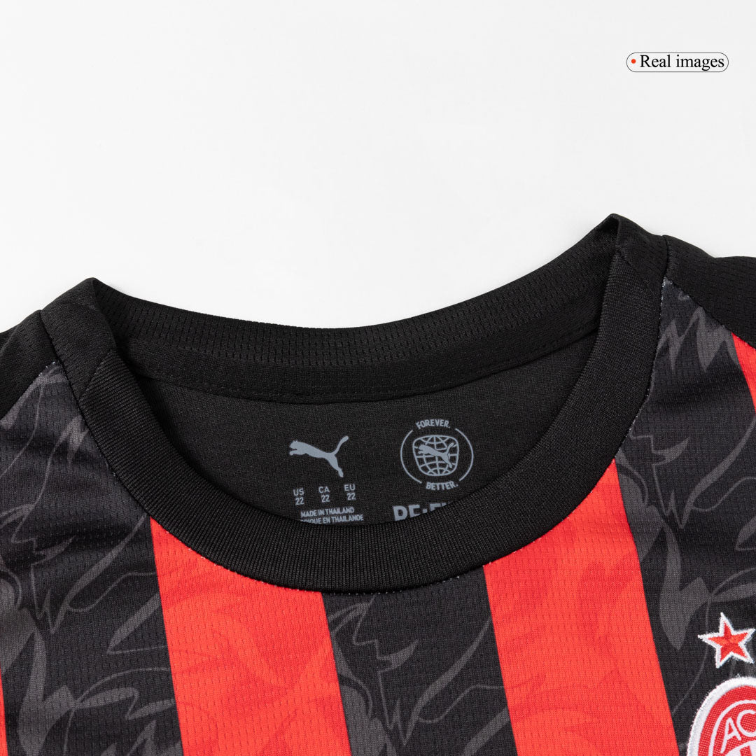 AC Milan Home Kids Soccer Jerseys Full Kit 2025/26