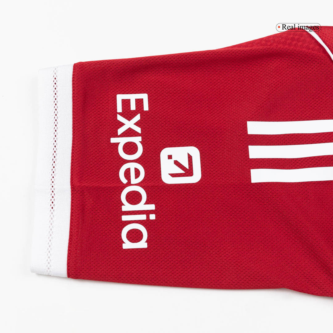 ISAK #9 Liverpool Home Authentic Soccer Jersey 2025/26
