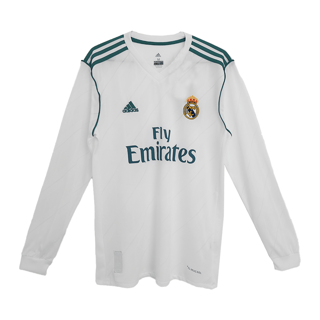 Retro Jersey SERGIO RAMOS #4 Real Madrid Retro Jersey Home Soccer Shirt 2017/18
