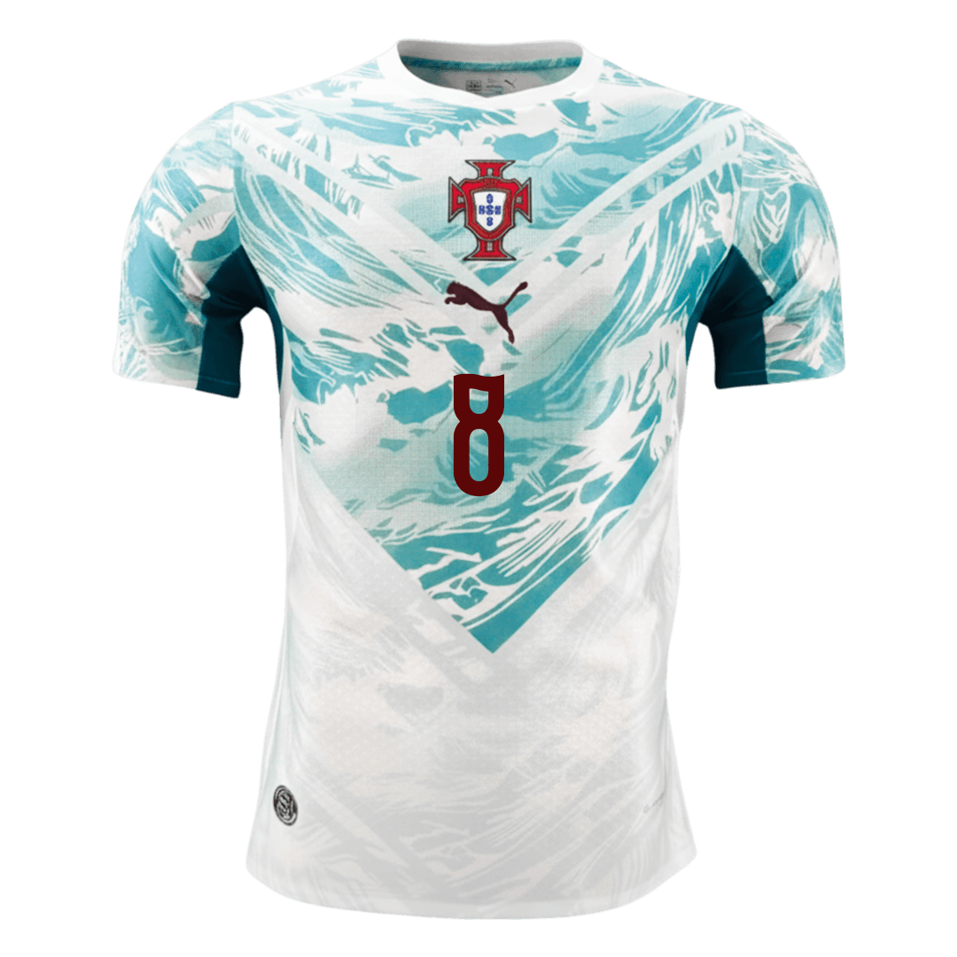 B.FERNANDES #8 Portugal Away Player Version Jersey World Cup 2026