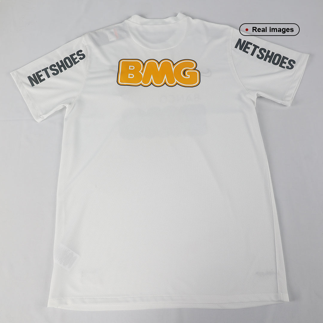 NEYMAR JR #11 Santos FC Retro Jersey Home Soccer Shirt 2012
