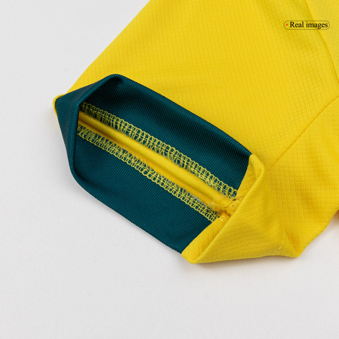 Brazil Home Kids Soccer Jerseys Kit World Cup 2026