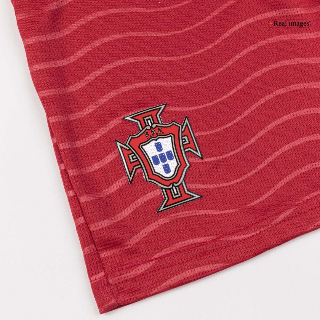 RONALDO #7 Portugal Home World Cup Kids Soccer Jerseys Kit 2026