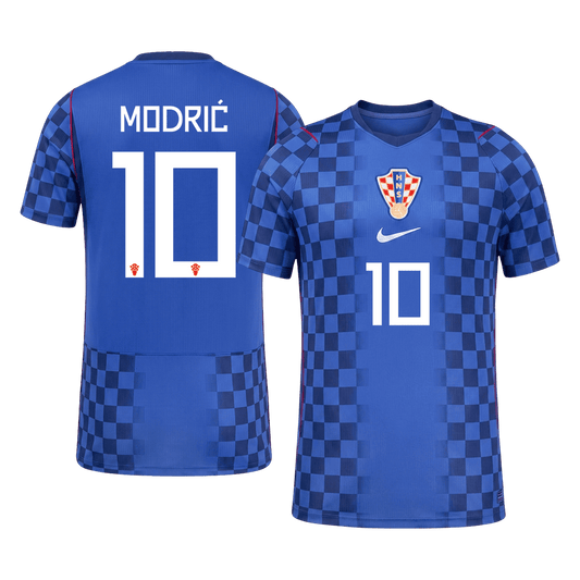 MODRIĆ #10 Croatia Away Soccer Jersey World Cup 2026