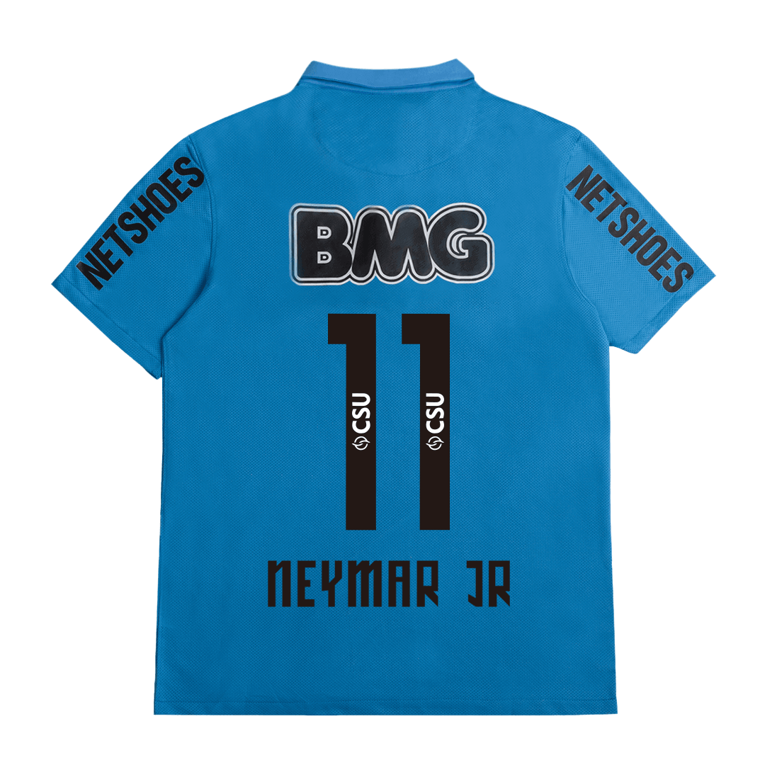 NEYMAR JR #11 Santos FC Retro Jersey Third Away Soccer Shirt 2012