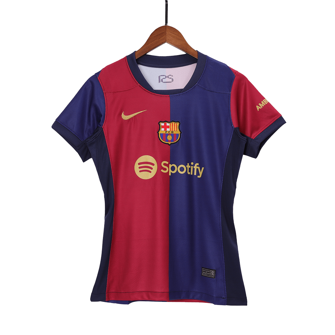 Gift-Women's Barcelona Home Soccer Jersey shirt 2024/25