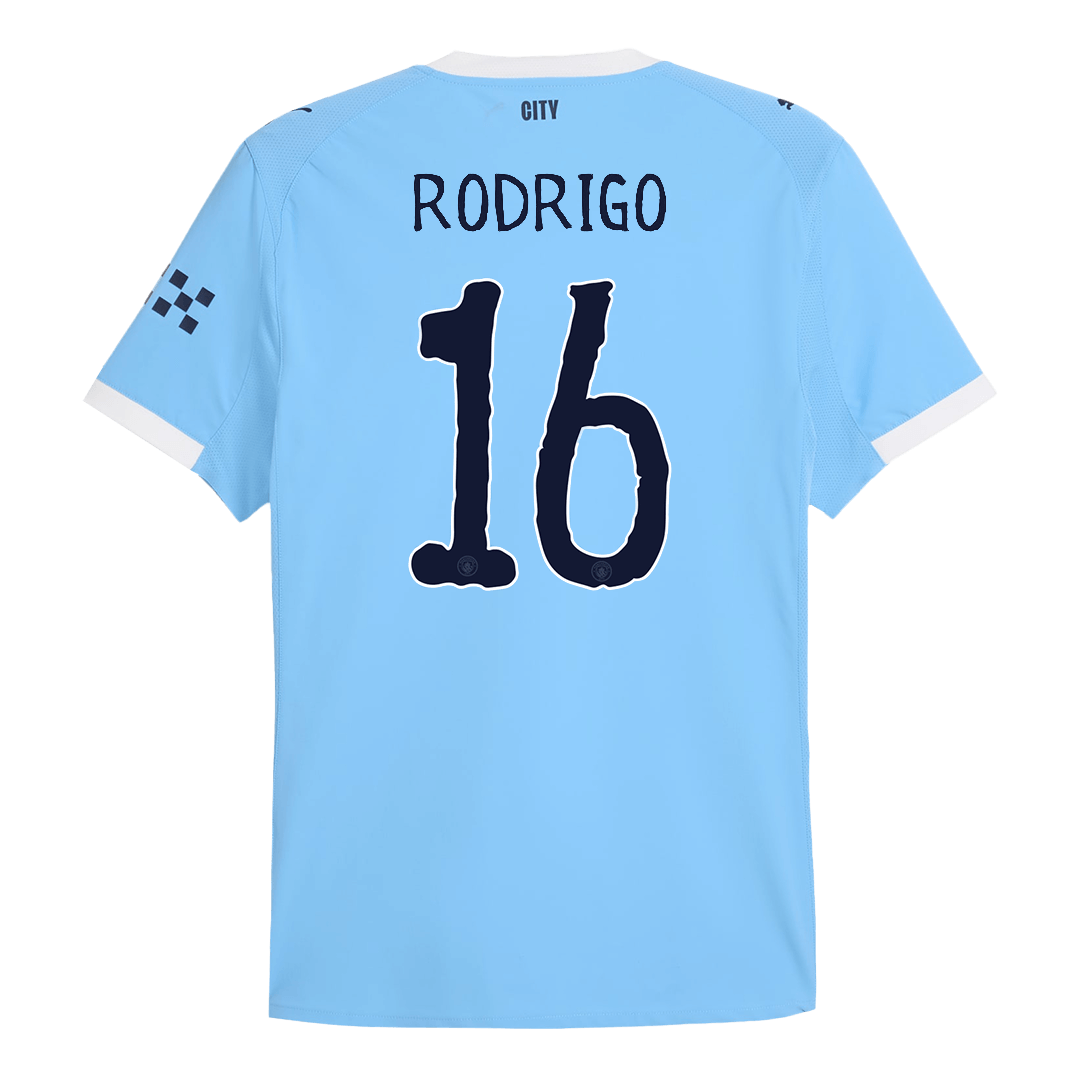 RODRIGO #16 Manchester City Home Player Version Jersey World Cup 2025/26 - Club World Cup