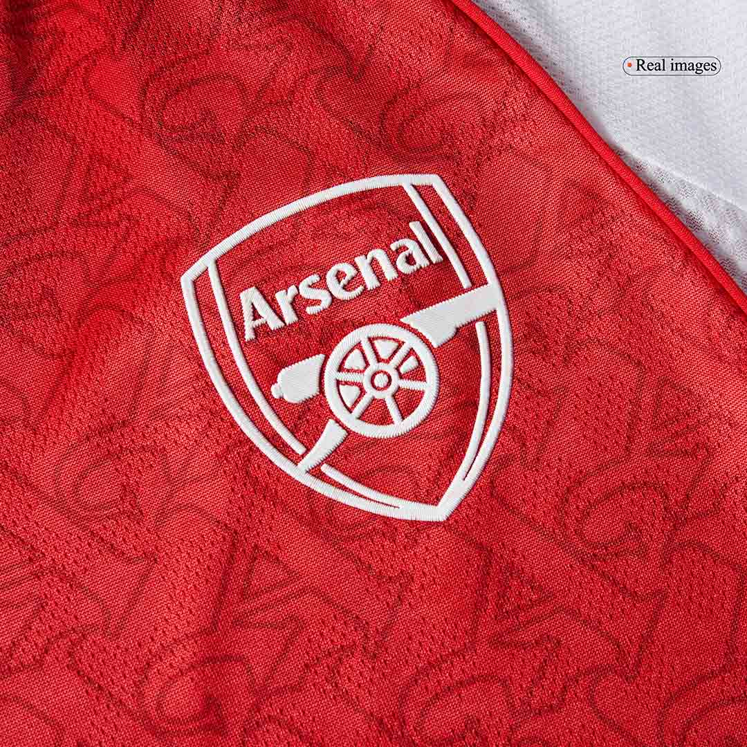 Arsenal Authentic  SALIBA #2 Soccer Jersey 2025/26