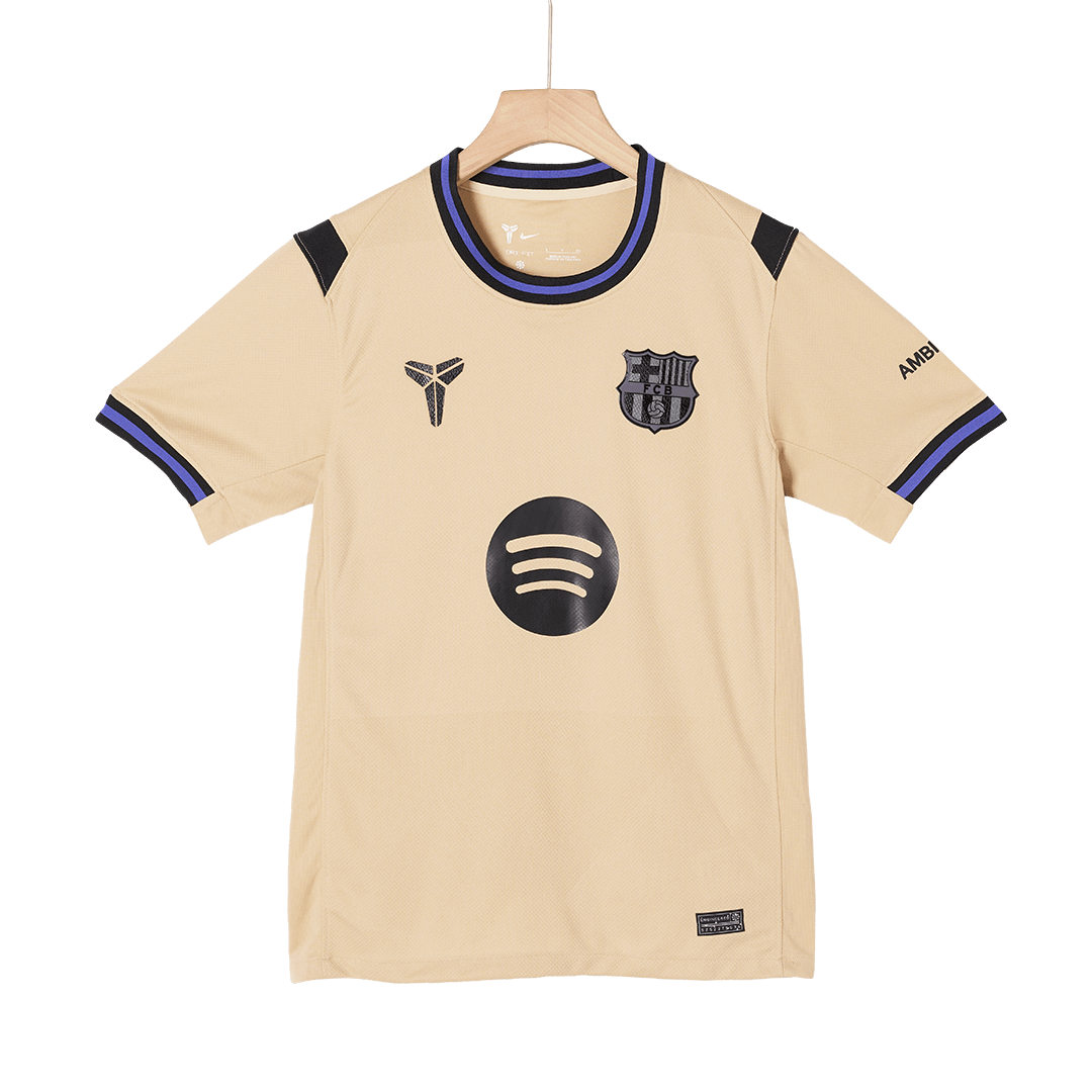 Barcelona x Kobe Bryan Soccer Jersey Away Custom Shirt 2025/26