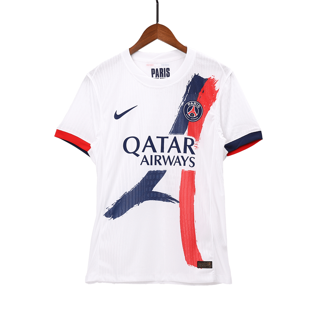 PSG Authentic O.DEMBÉLÉ #10 Soccer Jersey PSG Away Shirt 2024/25 - UCL