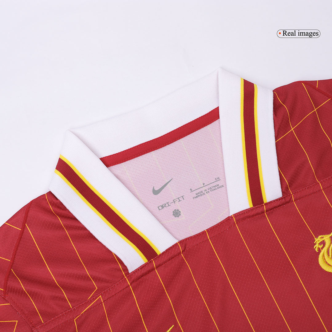 DIOGO J. #20 Liverpool Home Soccer Jersey 2024/25 Red - UCL