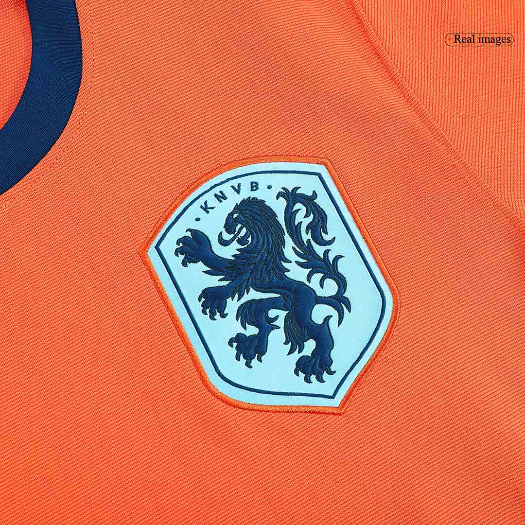 MEMPHIS #10 Netherlands Home Soccer Jersey Euro 2024