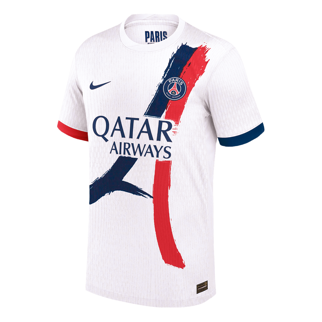 PSG Authentic O.DEMBÉLÉ #10 Soccer Jersey PSG Away Shirt 2024/25 - UCL