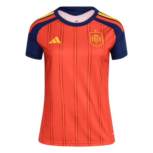 Women's Spain Home Jersey World Cup 2026