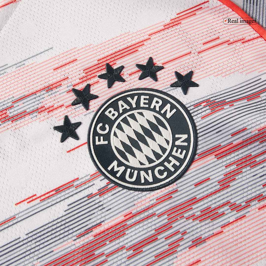 Authentic  MULLER  #25 Bayern Munich Away Soccer Jersey 2025/26 White
